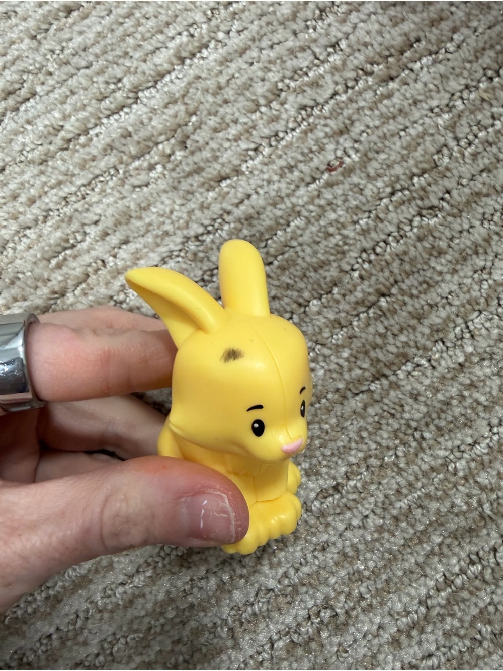 Fisher Price Little People RABBIT Replacement Figure For Forest Friends Playset